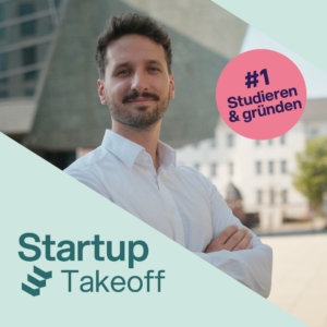 Podcast Cover #1 zum Thema Studieren und gründen